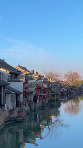 实拍5A级景区西塘古镇小桥流水古建筑视频合集旅游景区视频