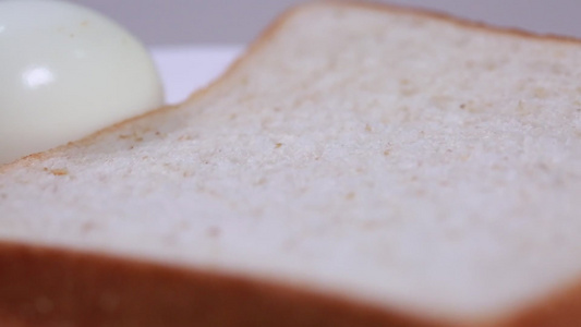 牛奶面包鸡蛋营养早餐 [正餐]视频