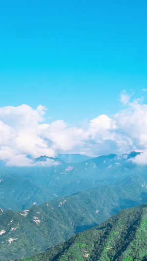 秦岭自然风景延时高速摄影16秒视频