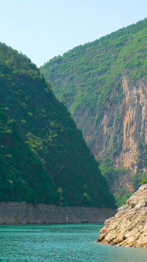 5A景区巫山小三峡滴翠峡实拍合集风景区169秒视频