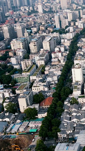 航拍武汉城市地标黄鹤楼5A旅游风景区风光视频素材古建筑视频