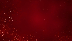 红色粒子特效舞台背景12秒视频