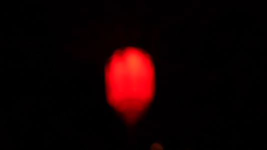 夜晚的红灯笼实拍视频