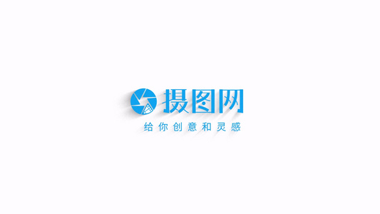 创意简洁线条logo线条粒子演绎AE模板视频