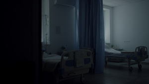 医院病床病房环境25秒视频