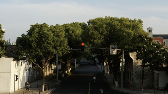 宁波城市街道视频