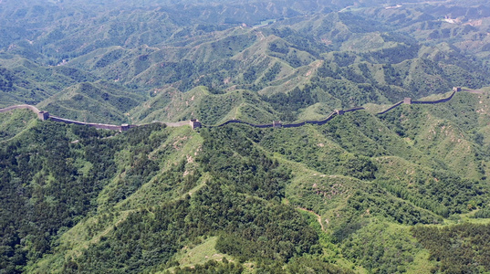 河北滦平金山岭长城航拍4K视频视频