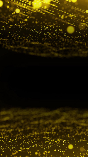 金色光斑粒子年会盛典背景年会背景14秒视频
