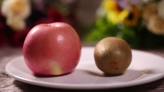 维生素水果苹果猕猴桃 视频