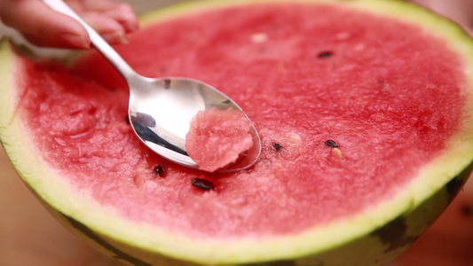 夏季水果西瓜  视频
