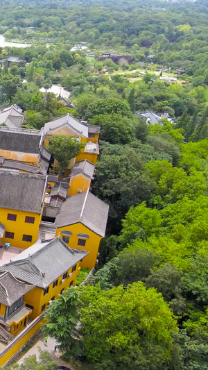 扬州瘦西湖地标观音山观音禅寺江苏旅游102秒视频