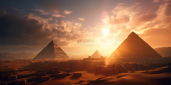 4k金字塔合集日出黎明正版视频