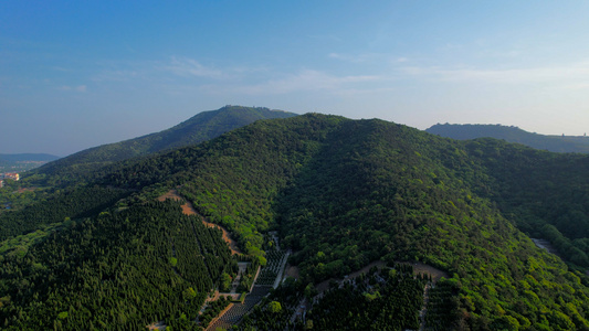 4K航拍5A级景区苏州穹窿山视频