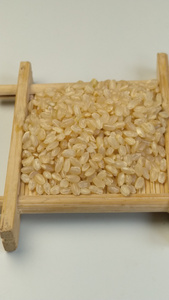 糙米大米粮食视频