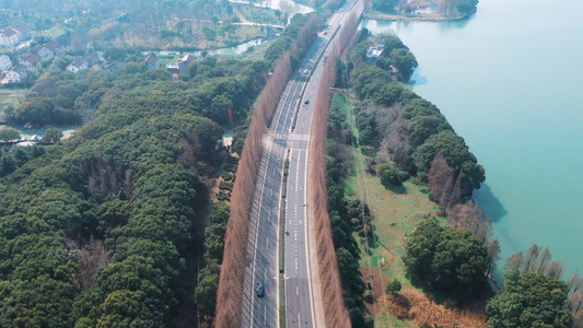 淀山湖318国道视频