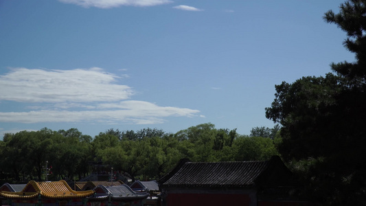 天空蓝天白云云彩云朵风景视频