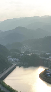 高清竖屏航拍贵州黔东剑河美景合集视频