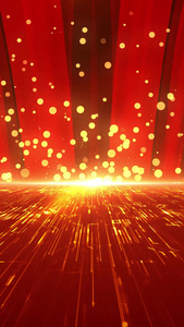 大气红绸粒子年会颁奖舞台背景视频led视频视频