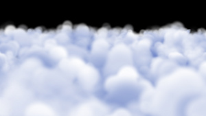 浪漫云彩高空云层云雾带透明通道10秒视频