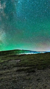 西藏业拉山口星空延时星空摄影视频