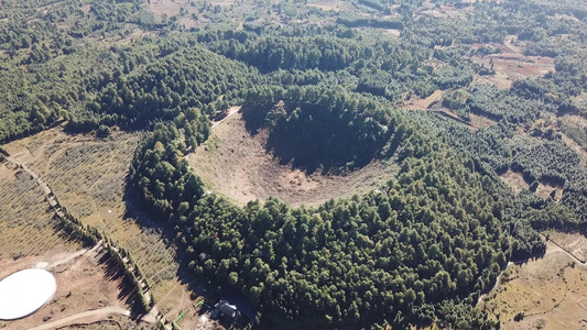 腾冲火山航拍视频