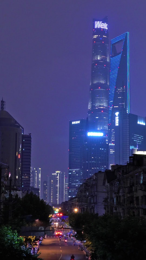 实拍上海交通空镜大连路隧道61秒视频