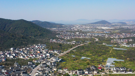 4K航拍太湖风景区环境合集视频