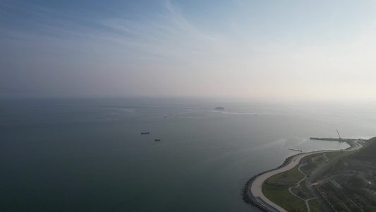 中国十大最美海岛烟台长岛航拍 视频
