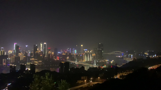 重庆城市夜景视频