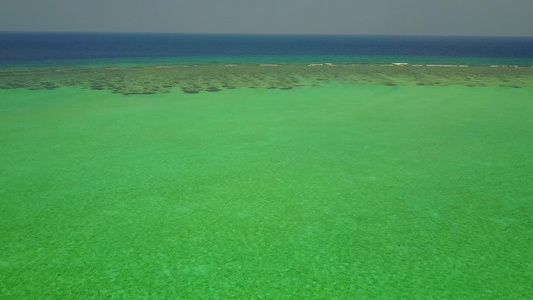 美丽的海湾海景视频