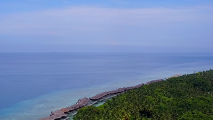 海岸边的美丽景色13秒视频