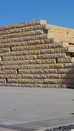 秦阿房宫遗址航拍世界最大宫殿基址118秒视频