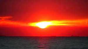 海上的日落30秒视频