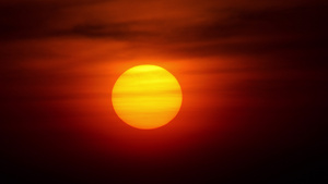 普吉的日落风景20秒视频