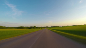 乘坐4公里长的农村公路16秒视频