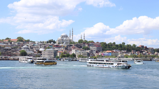 伊斯坦布尔城市延时视频视频
