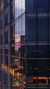 【城市宣传片】上海航拍夜景中心合集市中心视频