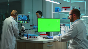 科学家用绿色模型在计算机上打字15秒视频