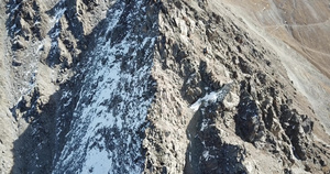 雪峰的顶部20秒视频