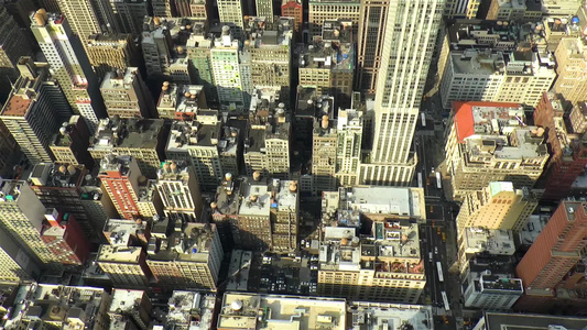 纽约市曼哈顿的景色视频