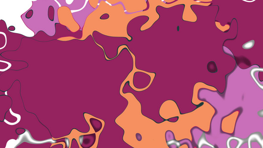 液体抽象有机形态动画视频