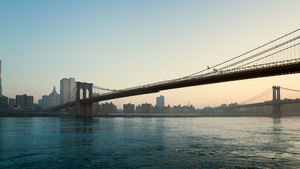 美国纽约布鲁克林大桥12秒视频