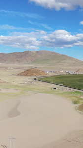 航拍西藏阿里地区公路219国道自驾旅游视频