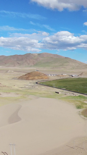 航拍西藏阿里地区公路219国道自驾旅游59秒视频