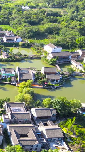 杭州5A风景区西溪湿地西区洪园航拍合集130秒视频