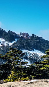 华山南峰延时风景旅游景区视频