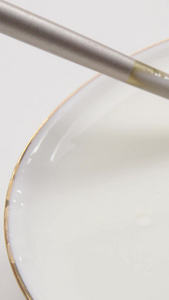 黏稠丝滑的酸奶乳制品视频