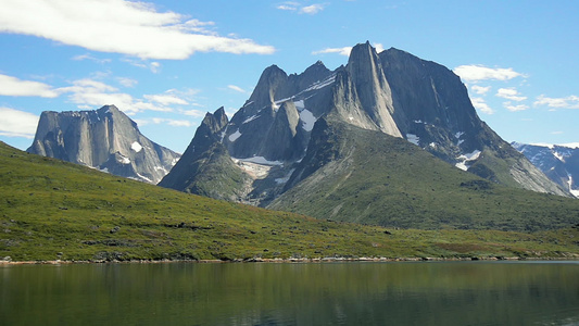 山脉和峡湾视频