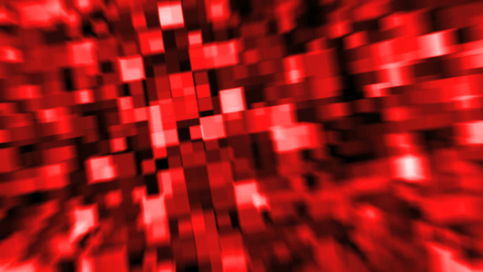 平方抽象运动背景红色视频