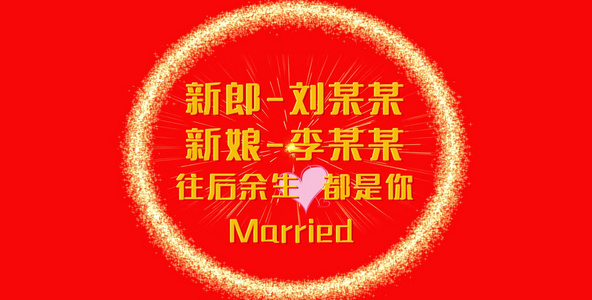 婚礼快闪pr模板视频